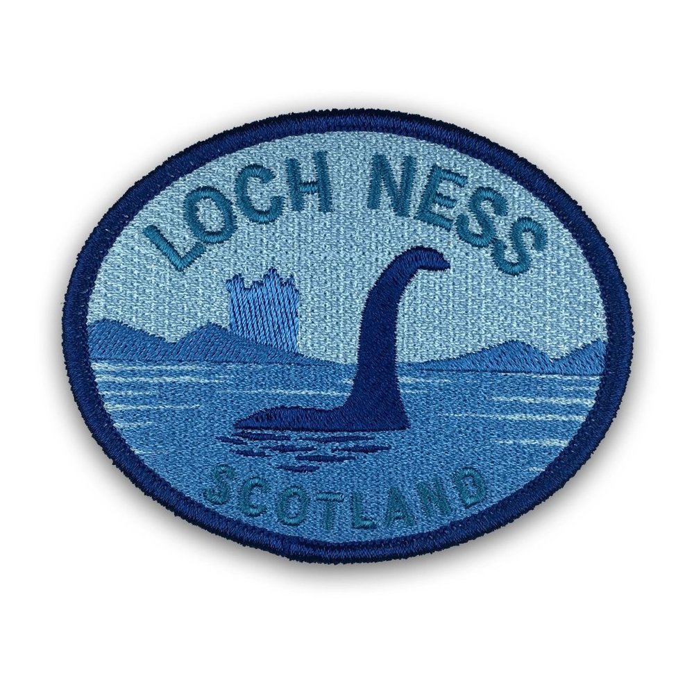 Loch Ness Embroidered Patch